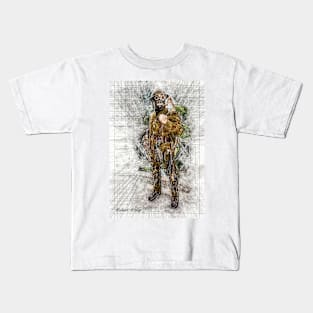 Steampunk Trench Solider Kids T-Shirt